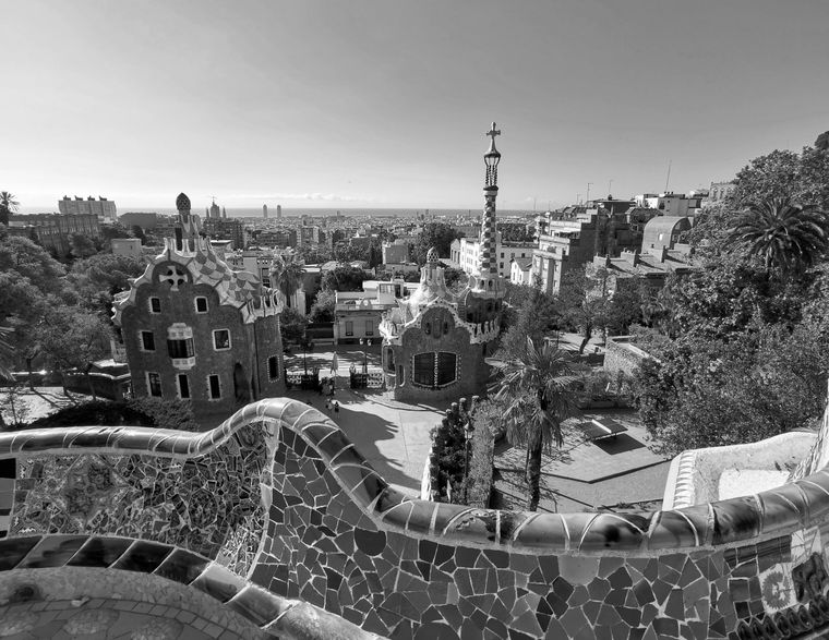 View of a Barcelona street
