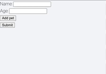 Internationalized user and pet fields demo