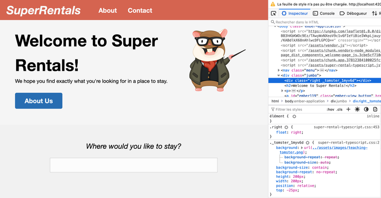 Tomster still shows as expected
